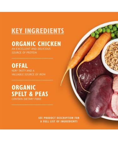 Lily's Kitchen Organic Chicken Wet Food for Adult Dogs - 11 x 150g Bowls - Natural & Healthy Options - Buy Online on GoSupps.com