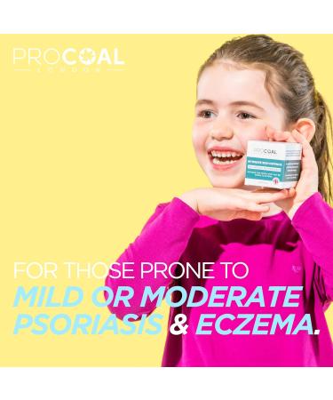 Procoal 100% Natural & Vegan Eczema Cream 60ml | Intensive Skin Defence Balm for Eczema, Psoriasis & Dermatitis | Made in UK - Buy Online on GoSupps.com