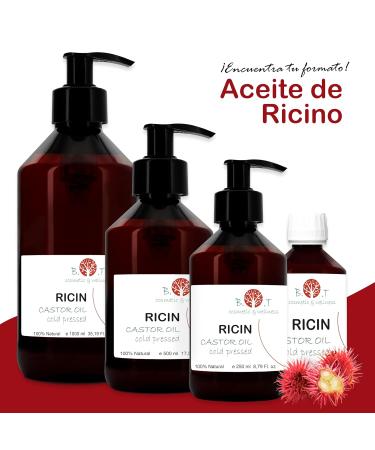 Cold-Pressed Castor Oil 500ml - Eyelash Serum Hair Growth Beard & Eyebrow Care - Accelerate Hair Growth & Reduce Hair Loss - Buy Online on GoSupps.com