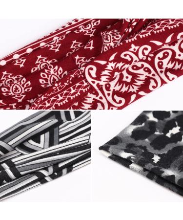 Dreshow 6-Piece Women's Headband Set - Elastic Turban Hair Accessories for Yoga Sports & Everyday Use - Buy Online on GoSupps.com