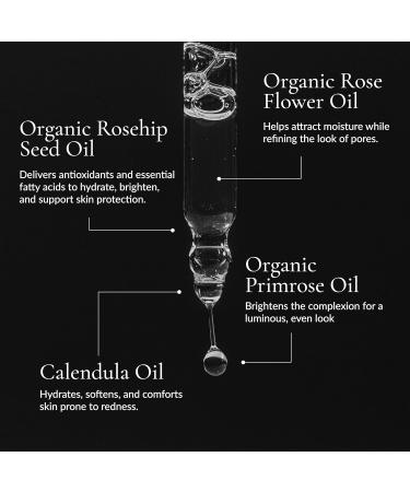 WYLYS Double Rose Luminizer Premium Rose-Infused Anti-Aging Oil | Radiance Boosting Serum with Rosehip Geranium & Vitamin-Rich Botanicals Hydrates Firms & Targets Fine Lines - Buy Online on GoSupps.com
