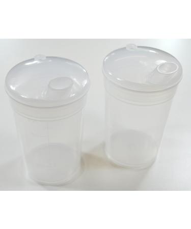 NRS Healthcare Feeding Cup Beaker with Wide Spout and Lid - 8mm Spout | Easy Drinking Aid for Elderly and Disabled - Buy Online on GoSupps.com