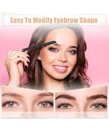 VOCOSTE 6 Pack Eyebrow Razors for Women - Foldable Facial Razors in Black & White | International Shipping Available - Buy Online on GoSupps.com