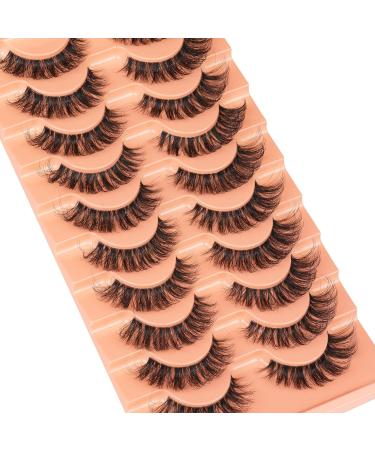 Magnetic Eyelashes Cat Eye Wispy Lashes Magnetic False Eyelashes with Applicator No Glue Needed Natural Strip Lashes Durable 1 Pair Magnetic Lashes - Buy Online on GoSupps.com