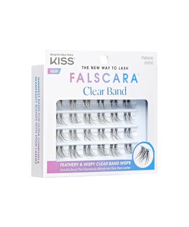 KISS Falscara Multipack - Contact Lens Friendly False Eyelashes Faux Mink Lash Clusters (12mm-16mm) - 24 Reusable Wisps Easy Application - Buy Online on GoSupps.com