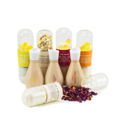 Nourishing Masks + Serums DIY Make your own Skincare at Home - Organic Ingredients - NOURISHING THERAPY KIT