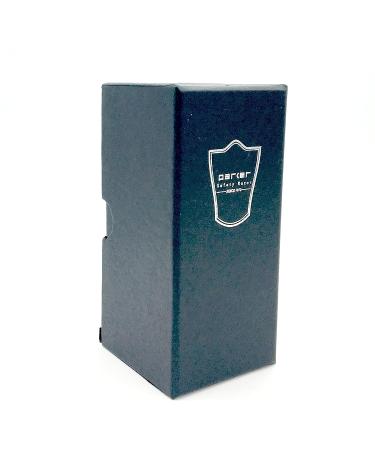 Parker Deluxe Synthetic Silvertip Shaving Brush - Black & Chrome Handle - Buy Online on GoSupps.com