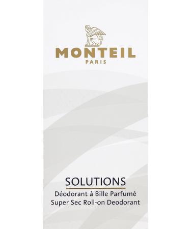 Monteil Paris Super Sec Roll-On Deodorant - Long-Lasting Protection - Buy Online on GoSupps.com