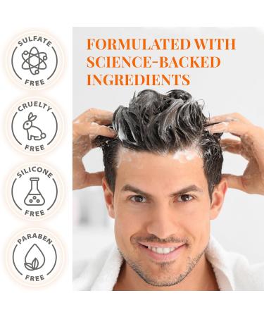 Biotin Hair Growth Shampoo - Vegan DHT Blocker Thickening Treatment for Men & Women - Caffeine Saw Palmetto & Argan Oil for Thinning Hair - Buy Online on GoSupps.com