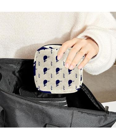 Whale Sanitary Napkin Storage Bag - Portable Period Pouch for Women & Girls (Multi-colored) - Buy Online on GoSupps.com
