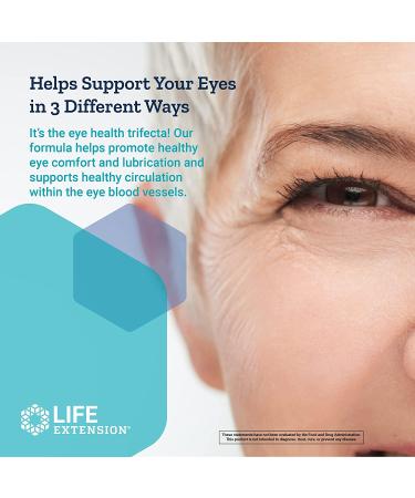Life Extension European Bilberry Extract 100mg - 90 Vegetarian Capsules for Antioxidant Support - Buy Online on GoSupps.com