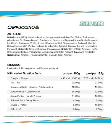 Buy ELF Energy Cake Cappuccino 24x125g - Boost Your Energy | International Shipping Available - Buy Online on GoSupps.com