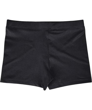 HDE Girls Gymnastics Shorts - Sparkling Black Dance & Tumbling Bottoms - Size 6 - Buy Online on GoSupps.com