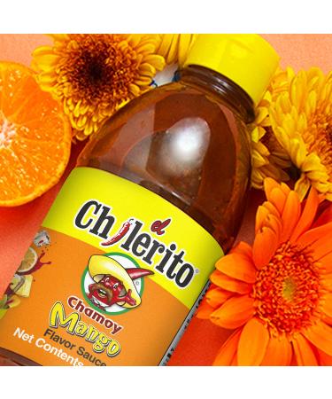 Salsa Chamoy Sabor Mango - El Chilerito | Authentic Mango Flavored Chamoy Sauce for Snacks & Desserts - International Shipping Available - Buy Online on GoSupps.com