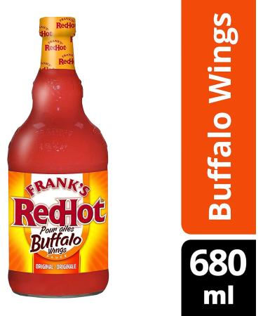 Frank's RedHot Hot Sauce Buffalo Wings Sauce 680ml - Buy Online on GoSupps.com