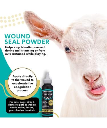 Curicyn Blood Stop Powder 3 oz. - Fast-Acting Wound Care Solution - Buy Online on GoSupps.com