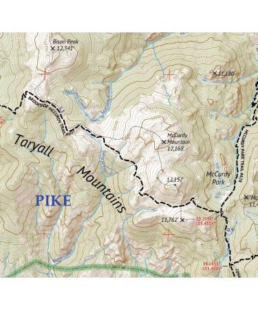 Lost Creek Wilderness Topographic Hiking Map - Outdoor Trail Maps LLC, Colorado 2018 - Buy Online on GoSupps.com