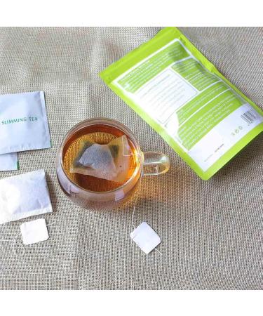 14 Days of Natural Diet Slim Tea - Detox Cleanse for Weight Loss & Belly Fat Reduction | 1 Bag (14 Tea Bags) | International Shipping Available - Buy Online on GoSupps.com