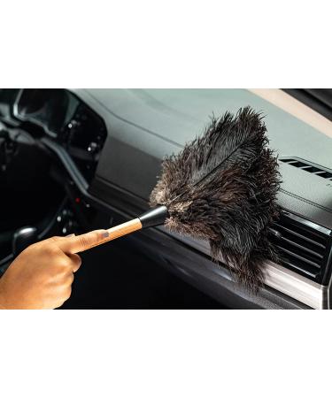 ROYAL DUSTER 14 Black Ostrich Feather Duster - Premium Quality - Buy Online on GoSupps.com