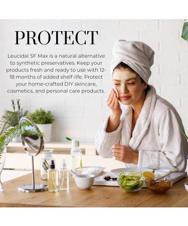 Skin Perfection Leucidal Liquid SF Max - Natural DIY Preservative for Homemade Skincare & Cosmetics (4oz) | Leucidal Liquid with Lactobacillus Ferment Protection | International Shipping - Buy Online on GoSupps.com