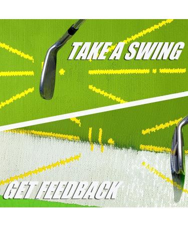 Advanced Golf Training Mat for Swing Detection and Proper Posture - Indoor/Outdoor Golf Practice Aid - Buy Online on GoSupps.com