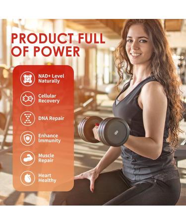 NAD Gummies NAD Supplement - Liposomal Nicotinamide Riboside Resveratrol Quercetin NAD Nicotinamide Riboside Resveratrol 900mg NAD+ Supplement for Men and Women 60 Gummies 1 Pack 60 Count (Pack of 1) - Buy Online on GoSupps.com