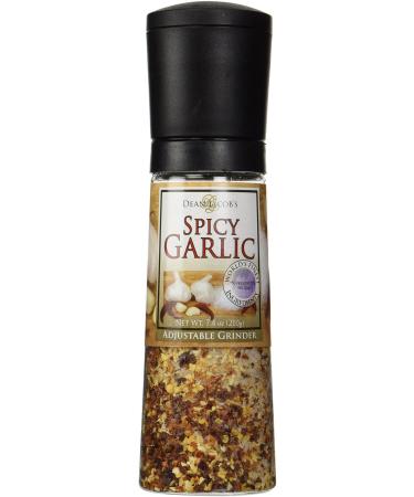 Dean Jacobs Grinder Spicy Garlic , 7.4-Ounce 7.4 Ounce (Pack of 1)