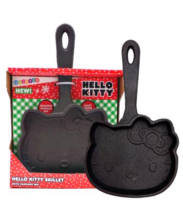 Galerie Hello Kitty Pancake Skillet with Mix, Stocking Stuffers Christmas Gifts for Kids, Mini Maker Mold, 3.52 Ounces