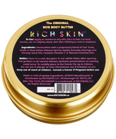 Buy RICHSKIN.co Original SOS Shea Butter for Face & Body | Healing Essential Oil Blend Nourish and Revitalize Your Skin - Buy Online on GoSupps.com