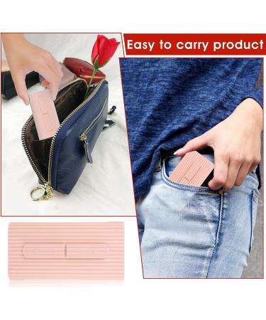 Buy Wllhyf Portable Tooth Flap - Automatic Dental Pick Organizer Travel-Size Dispenser with 10 Floss Picks (Pink) | International Shipping Available - Buy Online on GoSupps.com