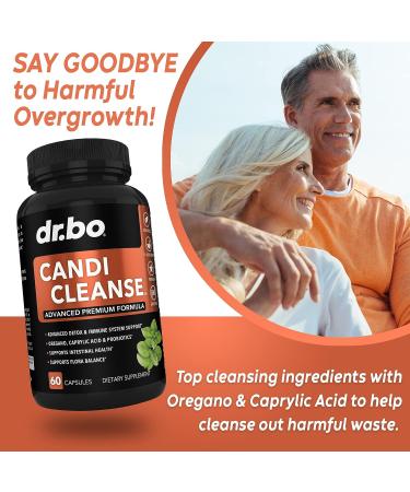 Candi Cleanse Support Supplement Pills - Probiotic Complex for Overgrowth Balance - Natural Herbal Blend for Women & Men - Buy Online on GoSupps.com