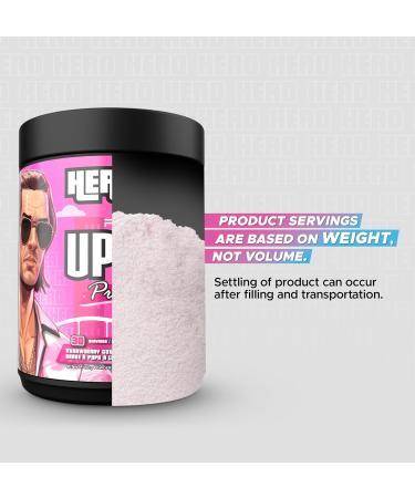 Revolution Nutrition Uprising Hero Citrulline Malate 2:1 DMAE Lion's Mane Caffeine For Men & Women 450g 30 Servings Strawberry Cotton Candy Strawberry Cotton Candy 450g - Buy Online on GoSupps.com