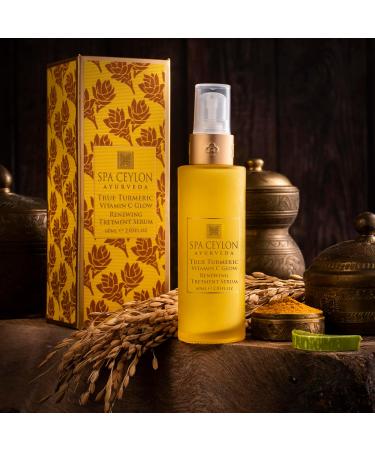 SPA CEYLON True Turmeric Vitamin C Glow Serum | Organic Overnight Repair for Acne & Dull Skin - Buy Online on GoSupps.com