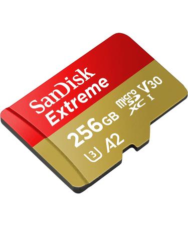 SanDisk 256GB Extreme MicroSD UHS-I Card for Mobile Gaming - SDSQXA1-256G-GN6GN - Buy Online on GoSupps.com