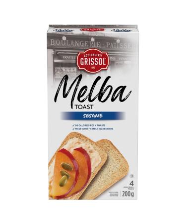Dare Melba Toast Sesame 200g