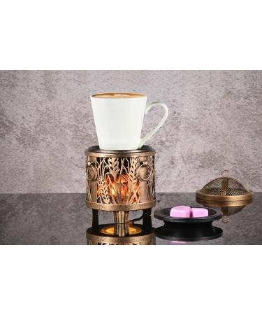 Astin of London 4-in-1 Wax Warmer - Electrical Fragrance Wax Melter Scented Candles & Oil Burner (Fireplace Brown) - International Shipping Available - Buy Online on GoSupps.com