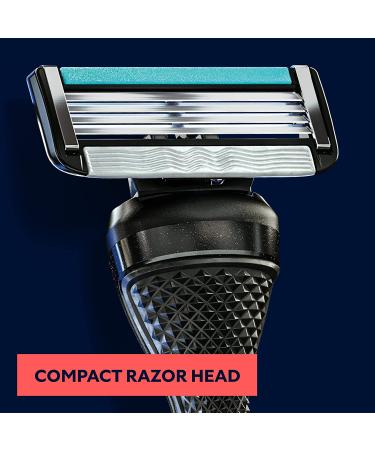 Dollar Shave Club 4-Blade Razor Refill Cartridges 8 Count | Precision Stainless Steel Blades for Easy Shaving - Buy Online on GoSupps.com