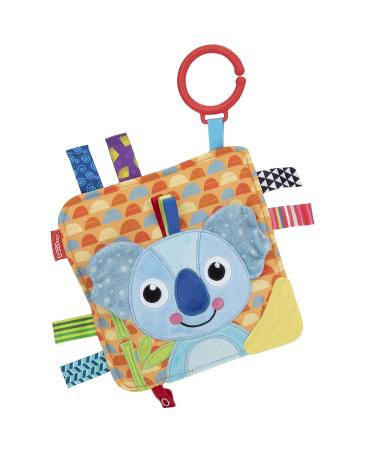 Nuby Teething Blankie - Choose from Owl, Koala, Monkey, or Elephant Design - Buy Online on GoSupps.com