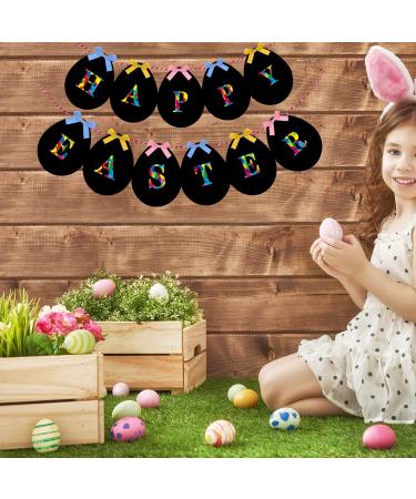 Easter Scratch Art Crafts for Kids - 48 Sets Ages 4-8 | Rainbow Bunny Eggs Chicks Ornaments Decorations - Buy Online on GoSupps.com
