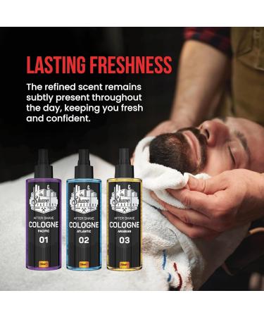 the shave factory Pump Spray After Shave Cologne - Aftershave Cologne Aftershave For Men (03 Arabian) - Buy Online on GoSupps.com