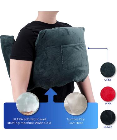 Renova Medical Wear Mastectomy Pillow - Breast and Heart Surgery Recovery Pillow - Grey - Ideal Surgery Recovery Gift - Buy Online on GoSupps.com