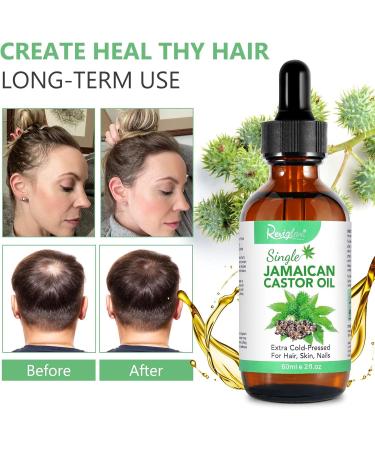 Jamaican Black Castor Oil 60ml - Organic Massage Oil for Hair Growth Body Care & Eyelash Nourishment - International Shipping Available - Buy Online on GoSupps.com