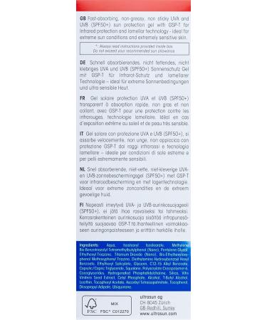 Ultrasun SPF50+ Extreme Protection 100ml - Ultimate Sun Defense - Buy Online on GoSupps.com