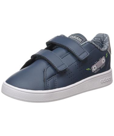 adidas Boy's Unisex Kids Advantage Cf I Sneaker Child 4 UK Child Azuleg Azuleg Griglo