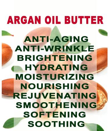 Buy 100% Pure Argan Oil Butter - Raw Natural & Unrefined | Botanical Beauty | 16 Fl Oz for Face Skin Body Hair & Nails - Buy Online on GoSupps.com