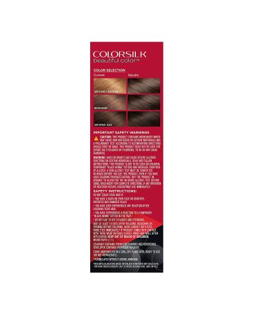 Colorsilk 020 Brown Black Hair Color - Ammonia Free, Long-Lasting Gray Coverage, 3 Pack - Buy Online on GoSupps.com