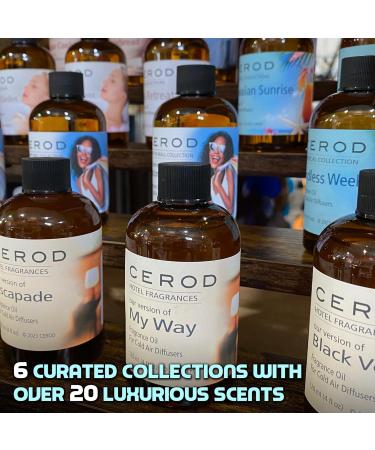 CEROD Black Velvet Fragrance Oil - Zesty Citrus & Juicy Black Fig for Cold Air Diffusers - 120mL - Buy Online on GoSupps.com