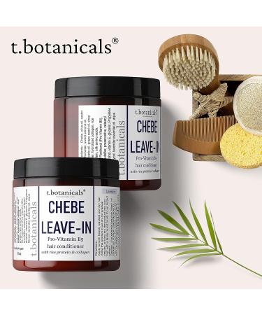 T.Botanicals Chebe Leave In Conditioner Hair Growth with Provitamin B5 - Thickening & Strengthening Chebe Butter, Powder, Oil, Silk Amino Acids & Collagen - Lavender 8 oz - Buy Online on GoSupps.com