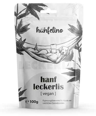 Dog treats with hemp 100g snacks - natural calming and relaxation in fear or stress - dog biscuits made of hemp press cake grain free & natural lacises 100 g (1 Pack) - Buy Online on GoSupps.com