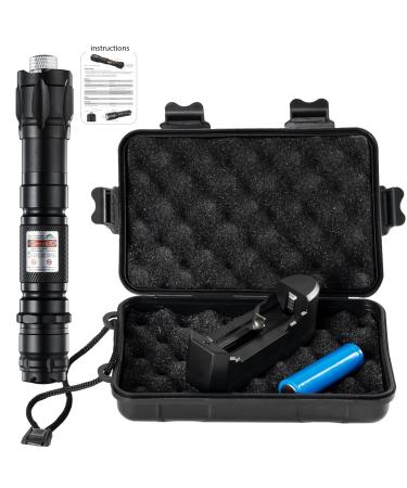 HILIMSE Iaser P0lNTER 3000 High Lumens Tactical Super Bright LED Flashlights 50.0 Watts